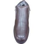 Marcomen Pepita 5510 Ortopedik Kürklü Yumuşak Deri Erkek Bot - Kahve