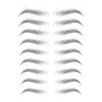Mardinal Eyebrow Kaş Dövmesi Sticker Suya Dayanıklı Kalıcı Doğal