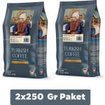 Mare Mosso Caffe ê Vendite Nitelikli Türk Kahvesi 2X250 gr (Öğütülmüş) - 500 gr