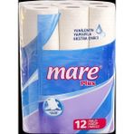 Mare Plus 12 Rulo Kağıt Havlu 2 Katlı Kokusuz Ultra Emici Paket - Beyaz