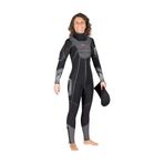 Mares FLEXA GRAPHENE She Kadın Dives Islak Elbise Siyah L