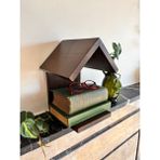 Marghe Ahşap Kitaplık – Pinterest Design, Hazır Monte, Görünmez Vida - Açık Kahverengi