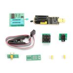 Marhynchus CH341A USB Programlayıcı, 1,8V Adaptör, Daha Yüksek Programlama Hızı, SOP8 Test Klibi, 24 Ve 25 Serisi FLASH Çiplerine Uygun, TV Seti Belleğine Uygulanır, Masaüstü Anakart
