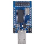 Marhynchus USB Bağlantı Noktası Dönüştürücü Modülü, USB Şarj Dönüştürücü Kartı Seri UART IIC SPI TTL ISP EPP MEM Bileşenlerine Paralel CH341A, Güç Dönüştürücüleri