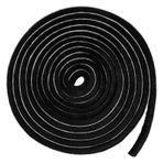 MARICATO Fırça contası, kendinden yapışkanlı, 9 mm (G) x 9 mm (D) x 6 m (U), fırçalı conta, pencere, sürgülü kapılar, kapı için panjurlar, kapı fırçası contası, izolasyon bandı, böcek koruması,