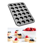 Maridet Muffin Kalıbı 24'Lü Fırın Mini Kek Browni Kekstra Kurabiye Kalıbı Cakecub Kapsülü Muffin Baking Pan