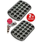 Maridet Muffin Kalıbı 24'lü Mini Cupcake Fırın Kapsülü Kek Browni Kekstra Kurabiye Kalıbı Muffin Baking Pan