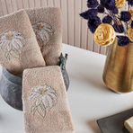 Marie Claire 3 Lü Peçete Micro Flora Bej