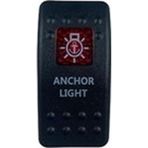 Marin Switch 3P On-Off 12-24V Kırmızı Deniz Feneri