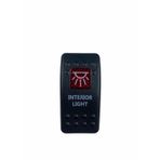 Marin Switch 3P On-Off 12-24V Kırmızı İç Aydınlatma