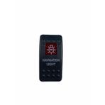 Marin Switch 3P On-Off 12-24V Kırmızı Navigasyon Lambası