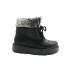 Marine Shoes Kürklü Termal Kar Botu Siyah-Rugan 86 4013