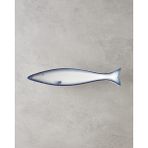 Marinova Porselen Çerezlik 27 cm Mavi-Beyaz - Mavi - Beyaz