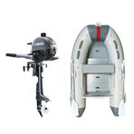 Marinport 2.30 Alüminyum Taban Şişme Bot + Yamaha 2.5 HP Deniz Motoru
