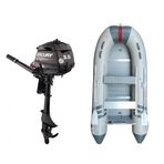 Marinport 3.00 Ahşap Taban Şişme Bot + Mercury 3.5 HP Deniz Motoru