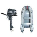 Marinport 3.00 Ahşap Taban Şişme Bot + Yamaha 6 HP Deniz Motoru