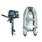 Marinport 3.30 Alüminyum Taban Şişme Bot + Yamaha 6 HP Deniz Motoru