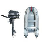 Marinport 3.70 Ahşap Taban Şişme Bot + Yamaha 6 HP Deniz Motoru