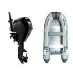 Marinport 4.30 Alüminyum Taban Şişme Bot + Mercury 20 HP Deniz Motoru