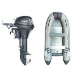Marinport 4.30 Alüminyum Taban Şişme Bot + Yamaha 9.9 HP Deniz Motoru