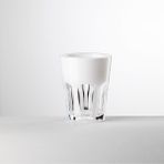 Mario Luca Giusti Double Face 390 ml Beyaz Su Bardağı