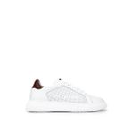 Mario Valentino Erkek Hakiki Deri Beyaz Sneakers & Spor Ayakkabı 1040 92S3913 ERK AYK Y26 BIANCO/MARRONE