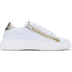 Mario Valentino Kadın Deri Beyaz/altın Sneakers & Spor Ayakkabı 1040 91S3902 Bn Ayk Y24 Whıte/gold