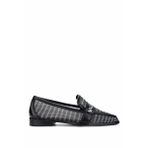 Mario Valentino Kadın Deri & Tekstil Siyah Loafer Ayakkabı 1040 91D2528 BN AYK Y25 BLACK