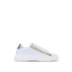Mario Valentino Kadın Hakiki Deri Beyaz/Altın Sneakers & Spor Ayakkabı