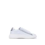 Mario Valentino Kadın Hakiki Deri Beyaz/Gümüş Sneakers & Spor Ayakkabı
