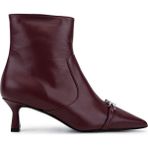 Mario Valentino Kadın Hakiki Deri Bordo Topuklu Bot 1040 91D2548 Bn Bot SK25-26 Bordeaux