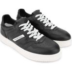 Mario Valentino Unisex Deri Siyah Sneakers & Spor Ayakkabı 1040 95A2501 Ayk Y24 Black/whıte