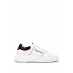 Mario Valentino Unisex Hakiki Deri Beyaz/Bordo Sneakers & Spor Ayakkabı 1040 95S3909 AYK SK25-26 WHITE/BORDEAUX