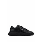 Mario Valentino Unisex Hakiki Deri Siyah Sneakers & Spor Ayakkabı 1040 95S3909 AYK SK25-26 BLACK/BLACK