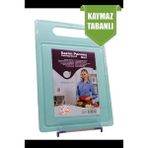 Mariposa Secret Kesme Tahtası Kaydırmaz Plastik Kesme Sunum Tahtası Pratik Kesim Panosu 160X245 mm Royaleks-Fr-10 - Renkli