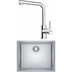 Maris Mrx 110-50 Eviye, Lina Spiralli Inox Armatür Seti