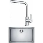 Maris Mrx 110-70 Eviye, Lina Spiralli Inox Armatür Seti