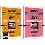 Marka 2025 Yks Ayt Matematik + Fen Bilimleri Çıkmış Sorular Son 7 Yıl Konu Konu Tıpkı Basım Arşiv Serisi Çözümlü 2 Li Set Yektuğ Mat - Yasin Kara Marka Yayınları