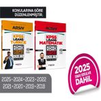 Marka 2026 Kpss Lisans Türkçe + Matematik Çıkmış Sorular Son 8 Yıl Konularına Göre 2 Li Set Arşiv Serisi Marka Yayınları
