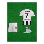 Marka Extra Q-7 Bêşiktâş./ 24/25 Sezonu BEYAZ Çocuk Futbol Forması 4 Parça