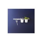 Marka Ikea Sunnersta 12X11 cm Askılı Saksı Kutu Sepet Kaşıklık Koyu Beyaz 2 Adet