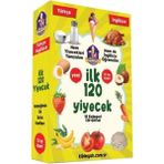 Marka Kıblegah Oyun Seti Ilk 120 Yiyecek - Renkli