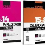 Marka Kpss Paragraf + Dil Bilgisi Kolaydan Zora Deneme 2 Li Set Marka Yayınları