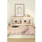 Marka Nevresim Takımı Çift Kişilik Pamuklu Saten Kumaş 6 Parça 3D Dijital Baskı Duvet Cover Set Model No:102
