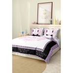 Marka Nevresim Takımı Çift Kişilik Pamuklu Saten Kumaş 6 Parça 3D Dijital Baskı Duvet Cover Set Model NO:123 - Renkli - 200 x 220 cm