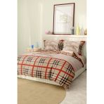 Marka Nevresim Takımı Çift Kişilik Pamuklu Saten Kumaş 6 Parça 3D Dijital Baskı Duvet Cover Set Model No:13 - Renkli - 200 x 220 cm
