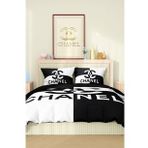Marka Nevresim Takımı Çift Kişilik Pamuklu Saten Kumaş 6 Parça 3D Dijital Baskı Duvet Cover Set Model No:30