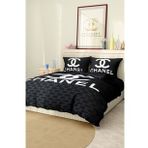 Marka Nevresim Takımı Çift Kişilik Pamuklu Saten Kumaş 6 Parça 3D Dijital Baskı Duvet Cover Set Model No:34