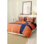Marka Nevresim Takımı Çift Kişilik Pamuklu Saten Kumaş 6 Parça 3D Dijital Baskı Duvet Cover Set Model No:64 - Renkli - 200 x 220 cm