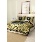 Marka Nevresim Takımı Çift Kişilik Pamuklu Saten Kumaş 6 Parça 3D Dijital Baskı Duvet Cover Set Model No:78